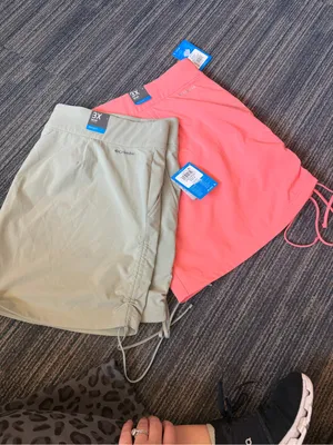 Columbia 3XL Skort Bundle 2 Pack NWT Ruched Side Tie Skorts thumbnail 5