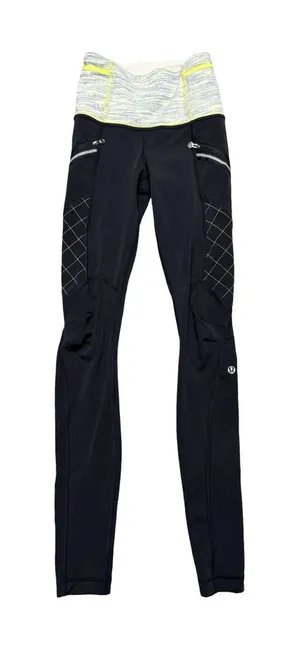 ✨🔥 Lululemon Toasty Tech Tight II Black Size 2‎ 🔥✨ thumbnail 1