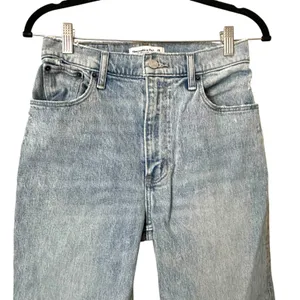ABERCROMBIE & FITCH Ultra High Rise 90s‎ Straight Denim 26/2R thumbnail 4