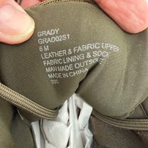 Steve Madden Grady Olive Green Combat Boots Platform Utility Buckle 6M thumbnail 7