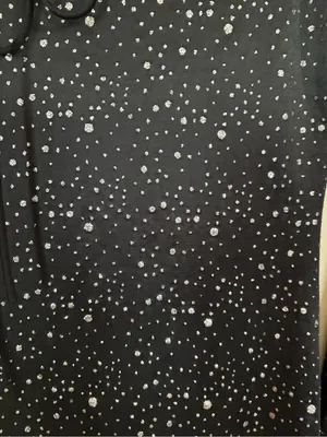 Lucy In The Sky Dress Womens Small Black Sparkle Shantelle Mini Homecoming thumbnail 5