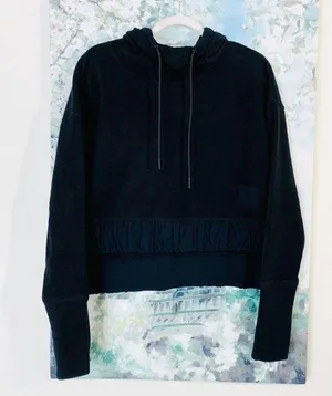 FP Movement Black Fleece Pullover size small thumbnail 2