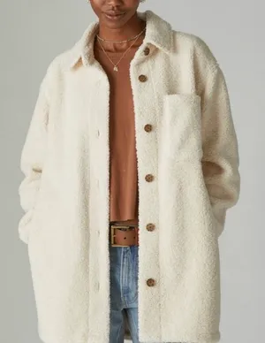 Lucky Brand Teddy Jacket Sherpa thumbnail 1