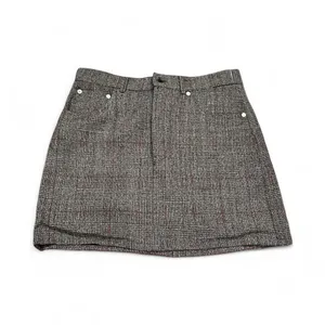 Helmut Lang Black Gray Red Plaid Mini Skirt 28 thumbnail 6