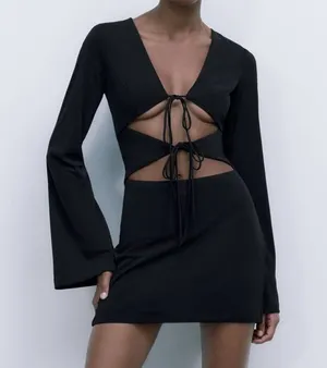 ZARA New  mini dress thumbnail 1
