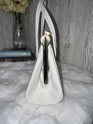 Vintage Structured White Patent Top thumbnail 5