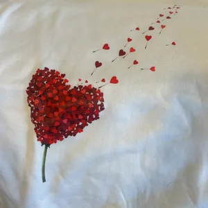 Valentine’s Day sweatshirt White Size M thumbnail 2