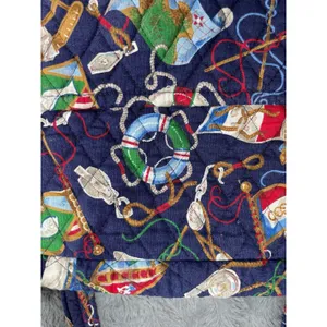 VTG Vera Bradley Regatta 1994 Quilted Shoulder Tote Bag Nautical USA Retired thumbnail 15
