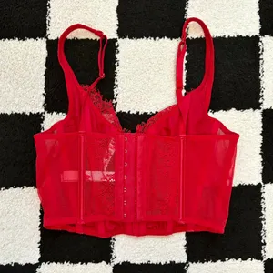 VS Dream Angels Red Lace Bustier XS thumbnail 2
