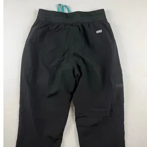 FIGS Zamora FreeX Lined Jogger Scrub Pants - Black, Small, Excellent! thumbnail 9