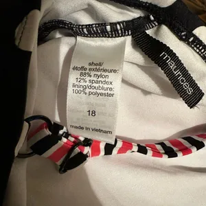 Maurices Black and White Polka Dot swimsuit top thumbnail 3