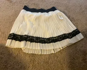 Vintage forever 21 lace trim skirt thumbnail 1
