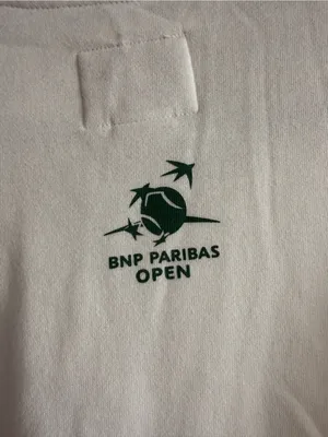 League White BNP Paribas Open Pullover Hoodie Size undefined thumbnail 6
