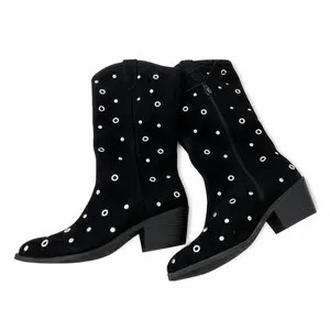 No Boundaries women's western grommet‎ boots thumbnail 5