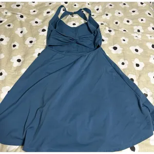 athletic blue dress thumbnail 1