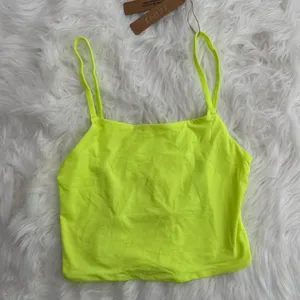 Skims Fits Everybody Strappy Back Cami Green Highlighter Size XXS thumbnail 2
