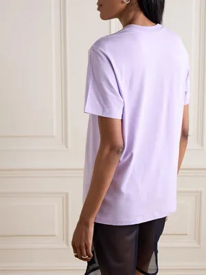 SKIMS Boyfriend stretch-modal and cotton-blend jersey T-shirt - Lily size xs thumbnail 2