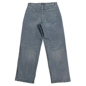 SPANX SPANXshape Size L Authentic 360 90s High Rise Straight Leg Denim Jeans thumbnail 4
