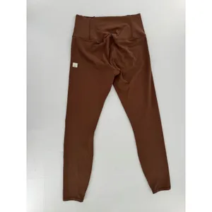 Vuori AllTheFeels Leggings Women’s Small Brown High Rise Yoga Pilates thumbnail 2