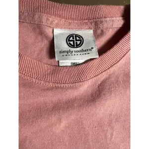 Simply Southern Women Small Pink Southern Tie That Binds Us Graphic‎ T-Shirt thumbnail 7