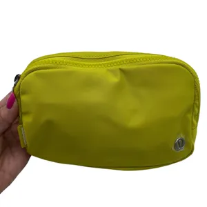 Lululemon Everywhere Belt Bag Neon Green Chartreuse Fanny Pack‎ Rare Color Y2K thumbnail 12
