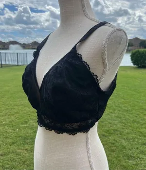 Savage X Fenty Black Lace Bra thumbnail 3