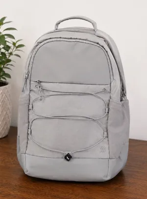 All in Motion Large Gray Bungee Laptop Backpack Active Daypack Bag Laptop Sleeve thumbnail 1