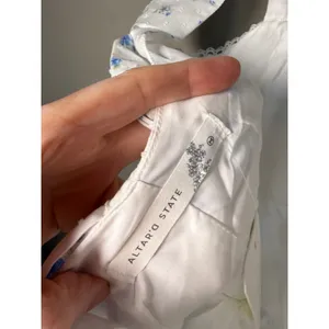 Altar'd State Milkmaid Bow‎ Back Mini Dress NWT Cottagecore LoveShake Fancy Vibe thumbnail 7