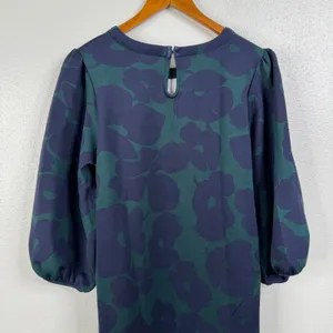 OTG Floral Long Sleeve‎ Midi Dress Size Large thumbnail 3