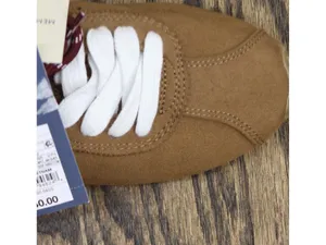 NWT Universal Thread JoJo Sneakers Double Lace Low Top 94462314 Brown 7.5M thumbnail 10