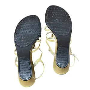 Stuart Weitzman Strappy Tortoiseshell & Leather Wedge Sandals 6.5 thumbnail 5