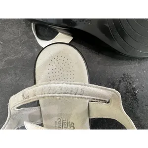 SAS Tripad Comfort Womens‎ White Leather T-Strap Wedge Sandals Made in USA 8.5M thumbnail 5