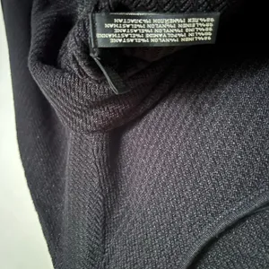 Ralph Lauren Black Label Sweater Textured Knit‎ Black Linen Blend Women's Small thumbnail 5