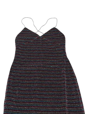 House of Harlow 1960 x Revolve Metallic Striped Dress Evening Cocktail Party thumbnail 3