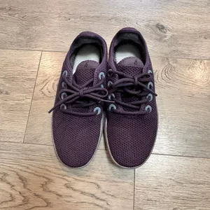 Allbirds Tree Runners‎ TR Womens Size 7 Purple Thunder Gray Lightweight Sneakers thumbnail 3