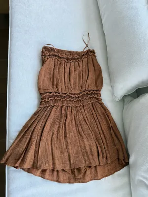 Mustard Seed Strapless Romper thumbnail 4
