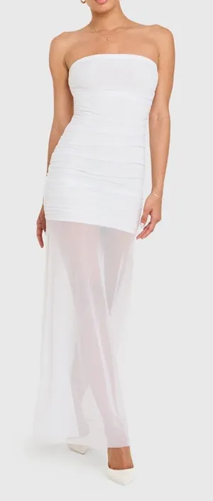 Amanda Uprichard x REVOLVE Leo Dress in Ivory thumbnail 1