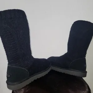 UGG Wool Mid Tall Boots Womens Size 6 thumbnail 6