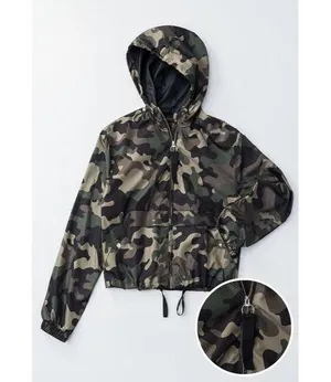 Camo Windbreaker Black thumbnail 1