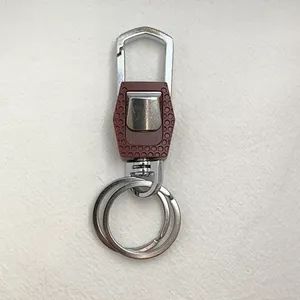 Practical carabiner keychain designed for both men and women for everyday carrying needs. Comes with double key rings, allowing you to classify and organize different keys separately. This keychain is 2.5 inches in length and 0.9 inches in width, compact and portable to carry around. Suitable for car keys, home keys, small gadgets, backpacks and handbags for convenient hanging. Simple versatile style matches various scenarios, a nice daily accessory and casual small gift. thumbnail 2
