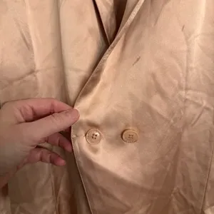 ANINE BING Silk‎ Satin Isabella Blazer Blouse thumbnail 7