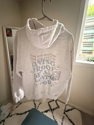 GLO hoodie Gray Size M thumbnail 2