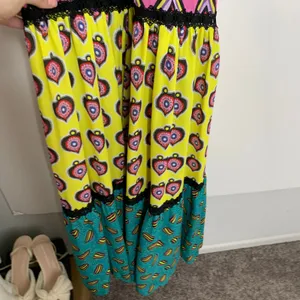 Alice + Olivia X Carla Kranendonk Karolina Paneled Maxi Dress Womens Size 6 thumbnail 4