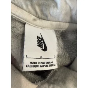 Nike Be True Tie Dye Hoodie Pink Blue Grey‎ Rainbow Swoosh Fleece Sweatshirt L thumbnail 5