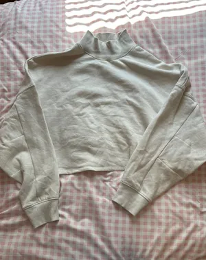 Express Cropped Turtleneck thumbnail 1