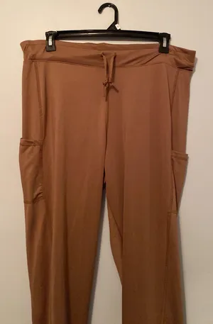 Take A Walk | Loose Pocket Casual Sweatpants Brown thumbnail 3