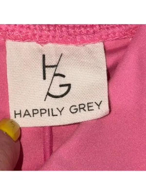 Happily Grey Large Criss Cross Shorts Pink thumbnail 7