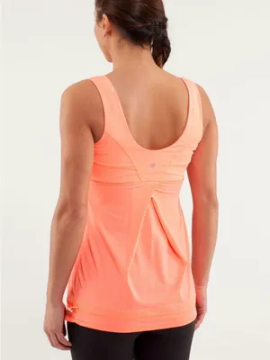 lululemon athletica Coral-Orange Activewear Top thumbnail 8