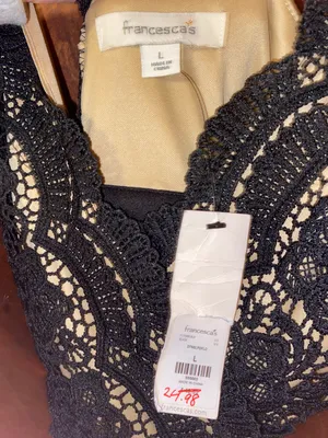 Francesca's Black Lace Dress thumbnail 3