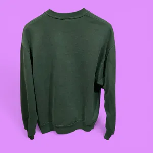 Cute vintage 80s soft sweatshirt evergreen pumkpin patchwork cottagecore Jerzees thumbnail 2